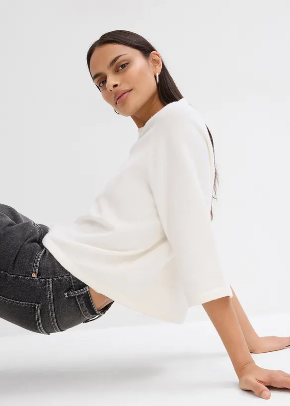 T-shirt oversize en maille, bonprix