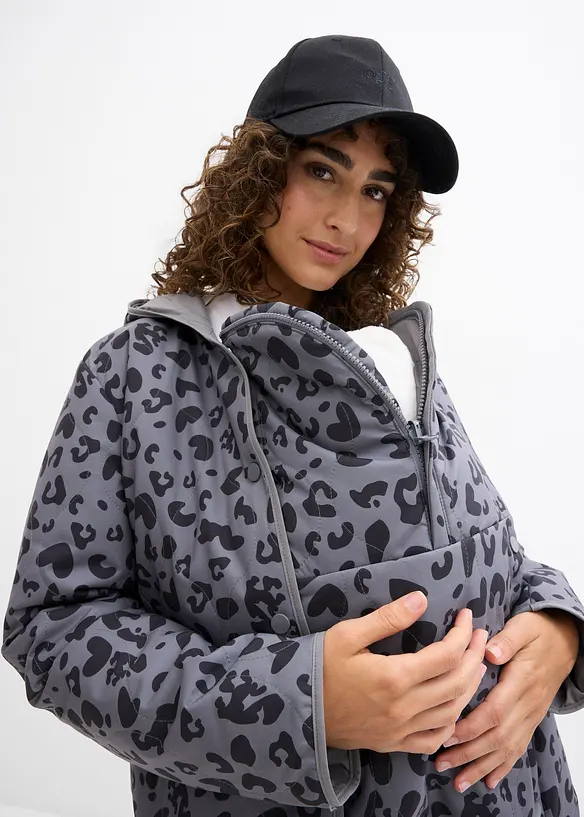 Parka de grossesse réversible 4-en-1 avec fonction portage, bonprix