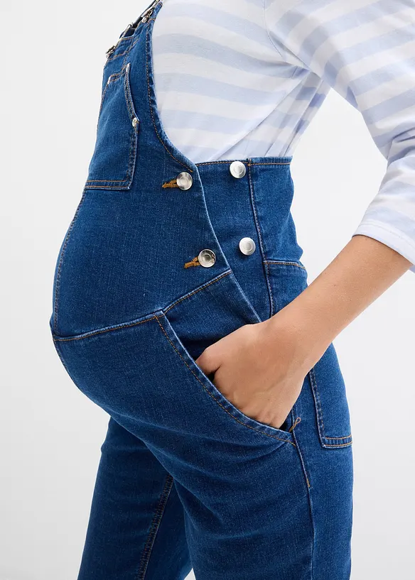 Salopette de grossesse à largeur ajustable, jambes droites, bonprix