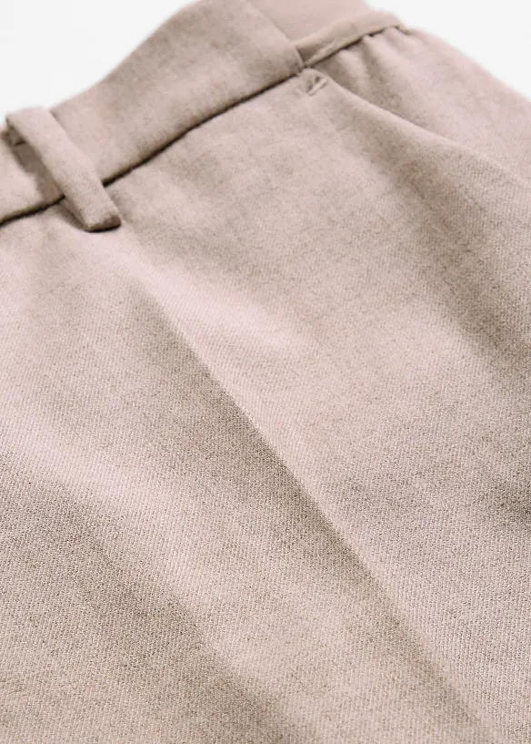 Pantalon en laine mélangée, bonprix