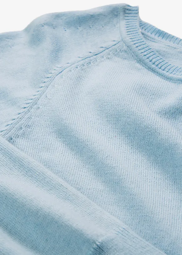 Pull coton et soie, bonprix