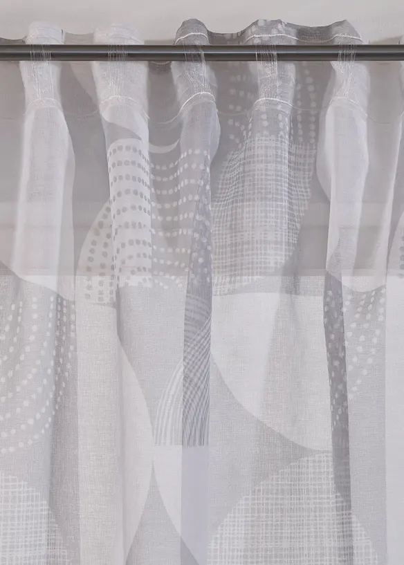 Voilage imprimé (1 pce), bonprix