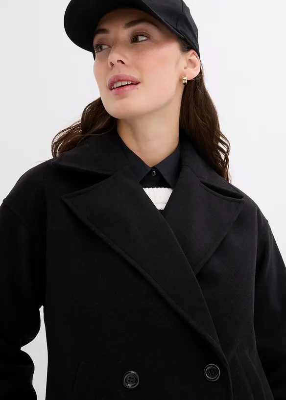 Caban aspect laine, bonprix