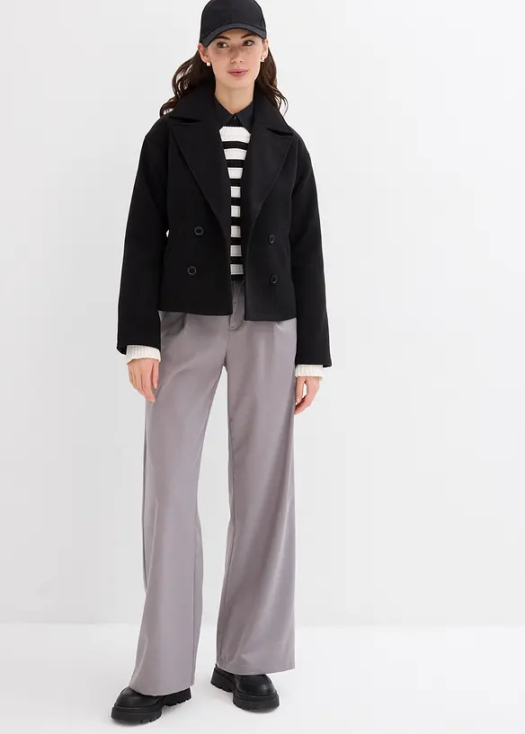 Caban aspect laine, bonprix