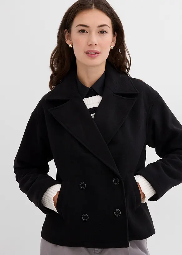 Caban aspect laine, bonprix