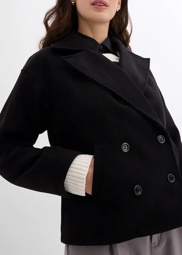 Caban aspect laine, bonprix