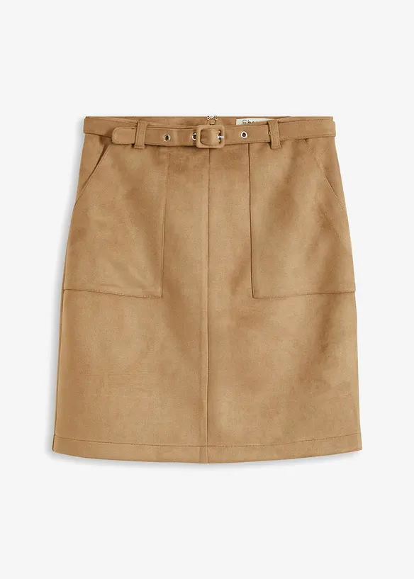 Jupe avec ceinture, bonprix