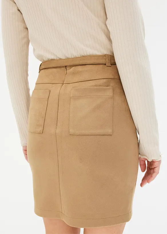 Jupe avec ceinture, bonprix