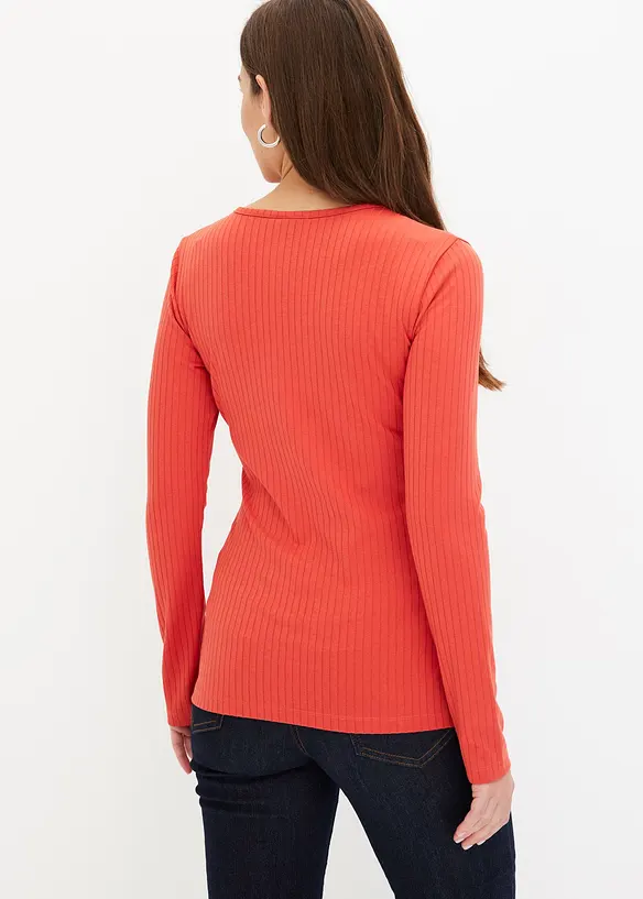 T-shirt c&ocirc;tel&eacute;, style portefeuille, bonprix