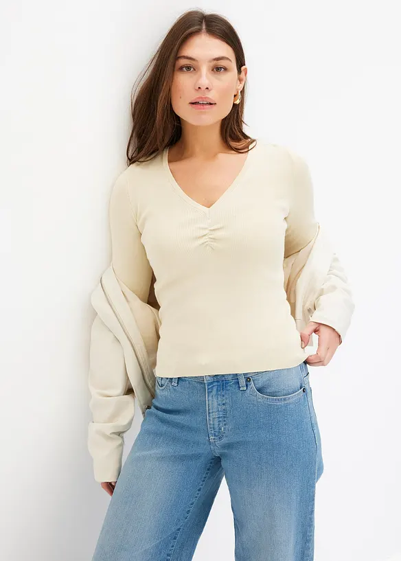 Pull en fine maille, bonprix