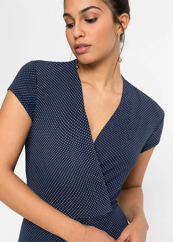 Robe midi en viscose extensible, bonprix