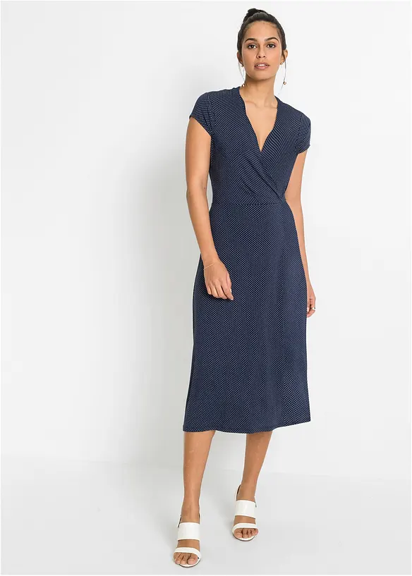 Robe midi en viscose extensible, bonprix