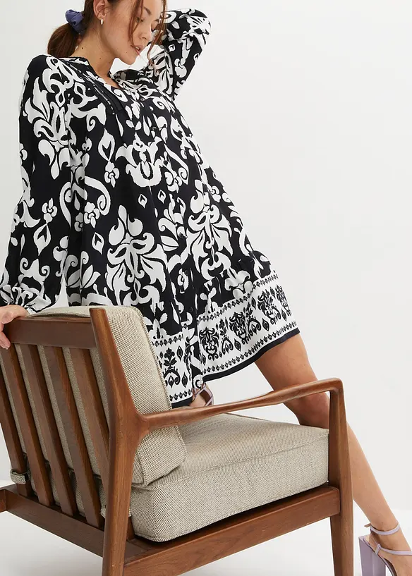 Robe-tunique en viscose fluide, bonprix