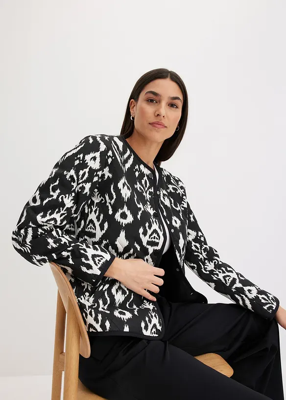 Veste matelass&eacute;e imprim&eacute;e, bonprix