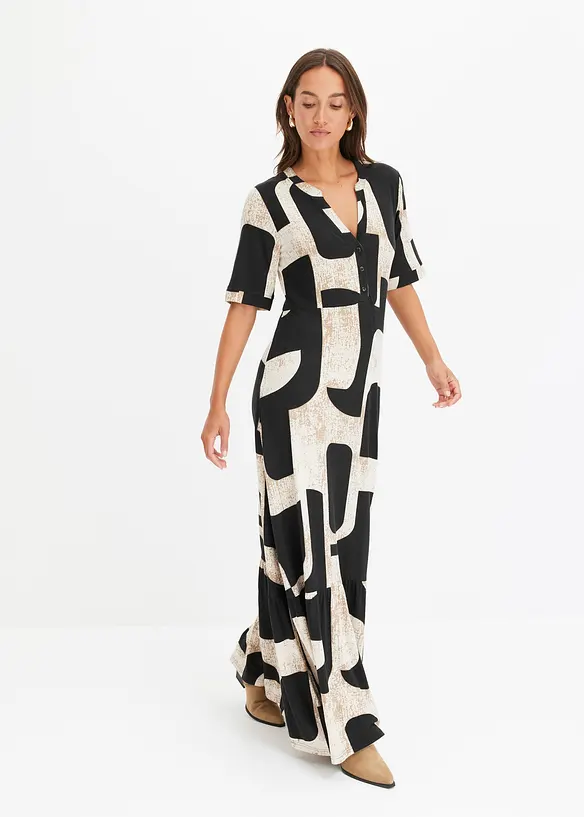 Robe longue en jersey de viscose, bonprix