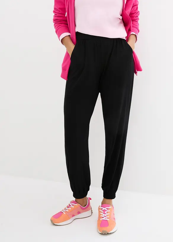 Pantalon doux en jersey viscose, bonprix
