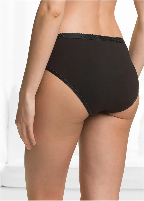 Lot de 5 slips Maxi, bonprix