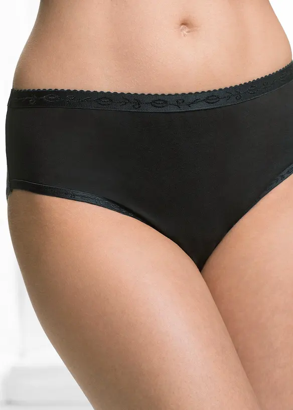 Lot de 5 slips Maxi, bonprix