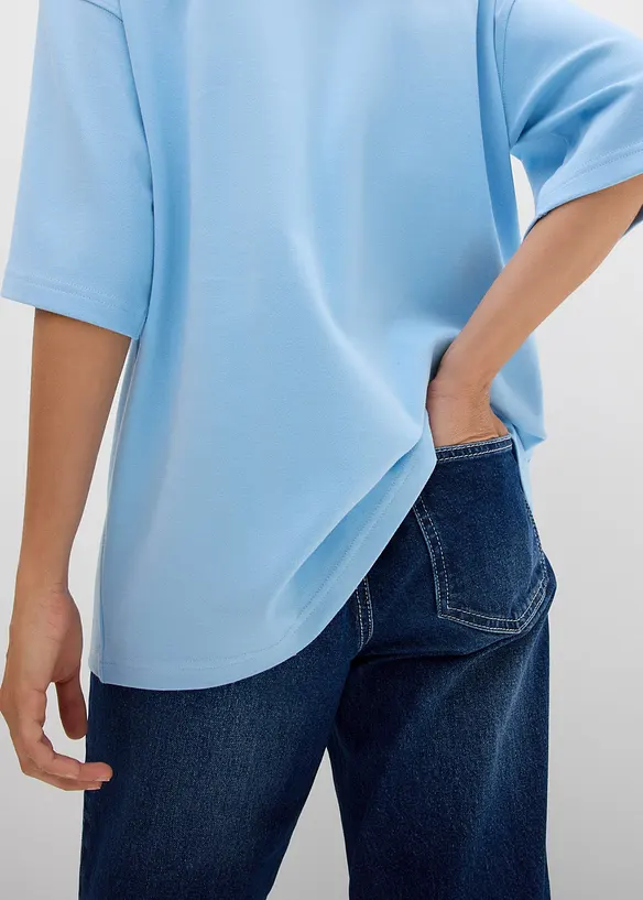 T-shirt épais oversize 100% coton, bonprix