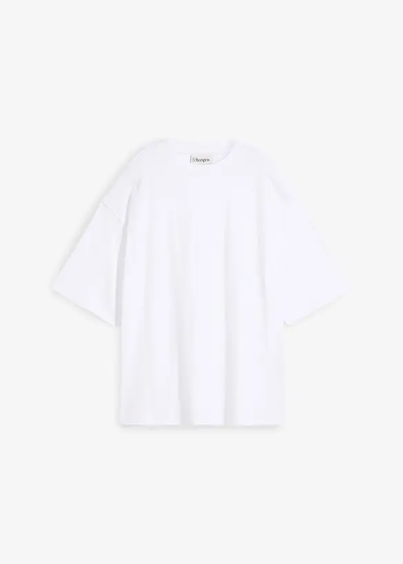 T-shirt épais oversize 100% coton, bonprix