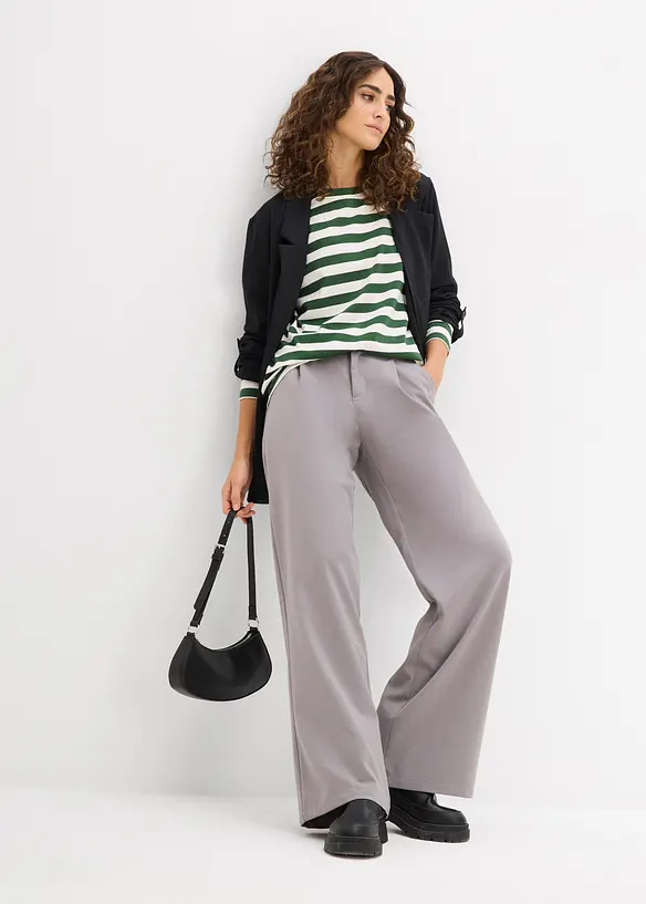 T-shirt rayé 100% coton, bonprix