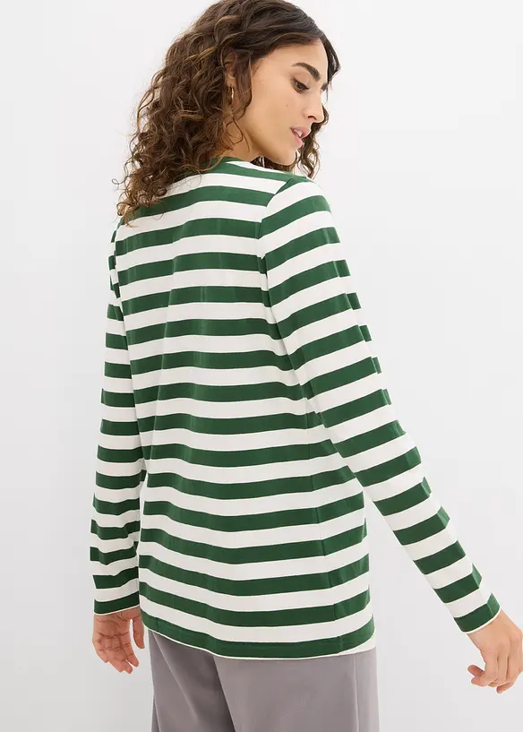 T-shirt rayé 100% coton, bonprix