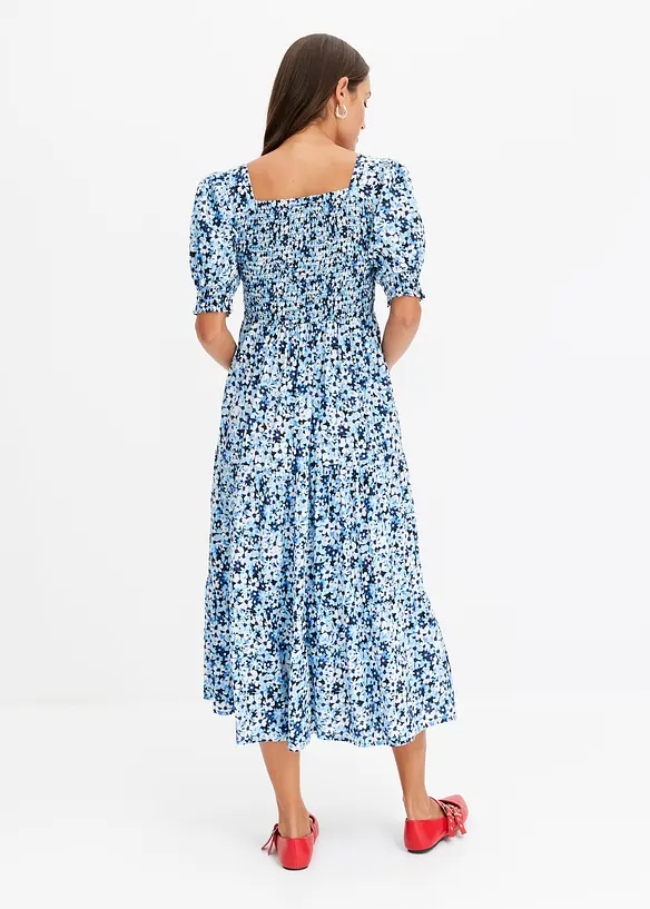 Robe midi imprim&eacute;e, bonprix
