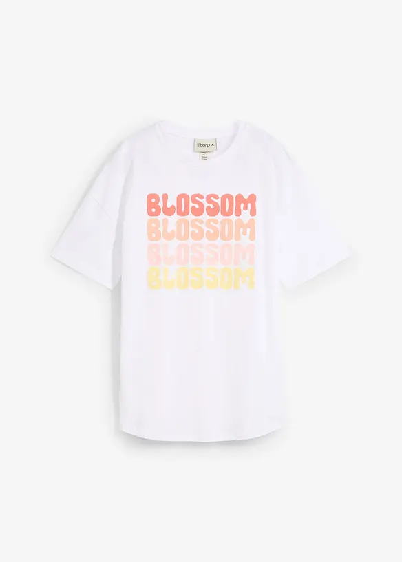 T-shirt boxy oversize en coton, bonprix