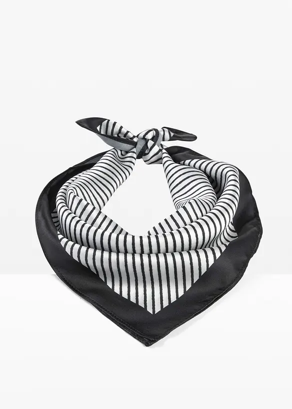 Foulard rayé en velours éponge, bonprix