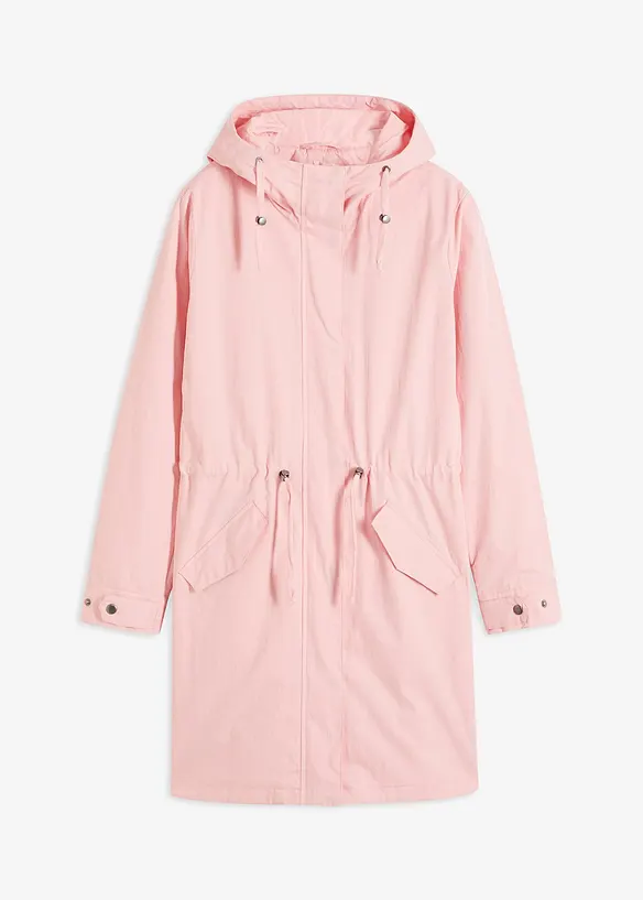 Parka longue à capuche, bonprix