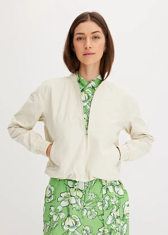 Blouson court et doux, bonprix