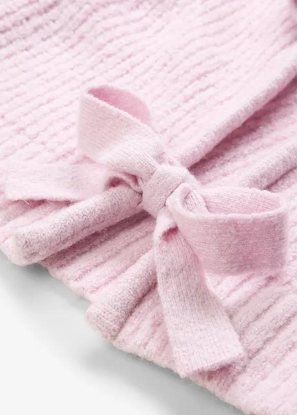 Gilet en maille réversible avec nœuds, bonprix