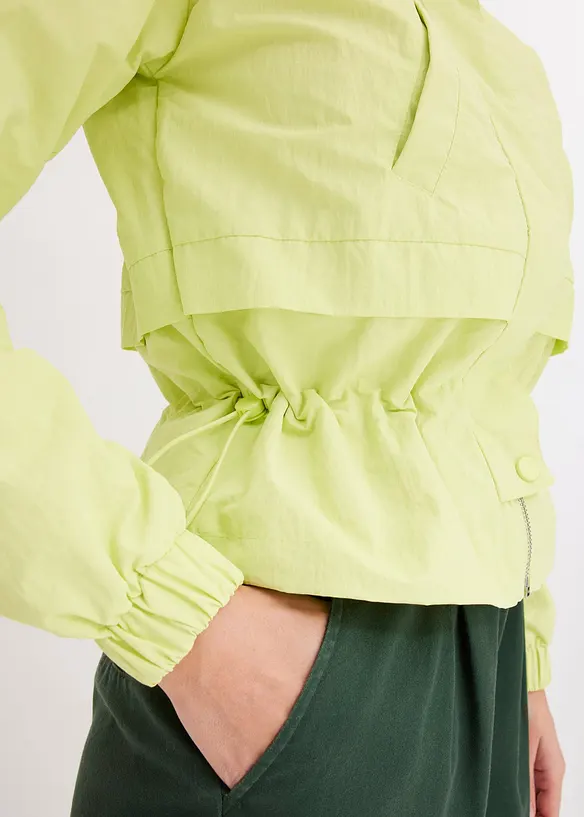 Veste courte &agrave; taille resserrable, bonprix