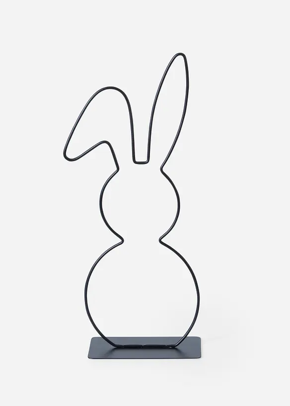 Figurine d&eacute;co Silhouette de lapin, bonprix