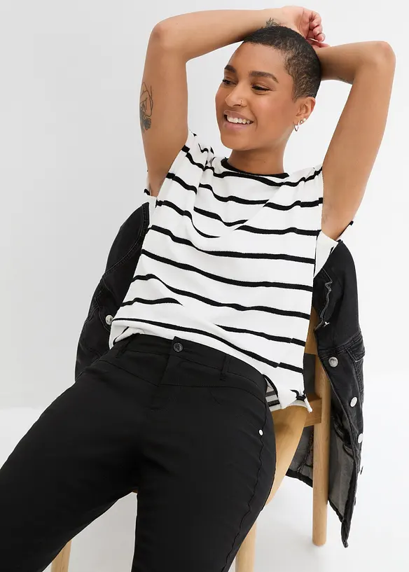 Pantalon 7/8 en bengaline, bonprix