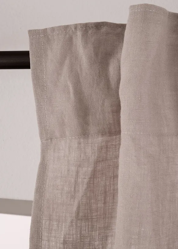 Rideau en lin (1 pce), bonprix
