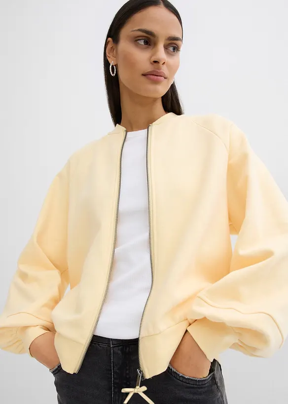 Blouson &agrave; manches ballon, bonprix