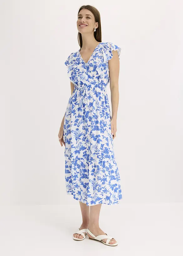 Robe midi en viscose fluide, bonprix