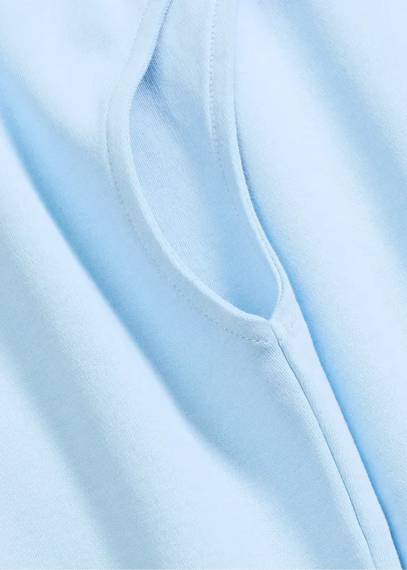 T-shirt col Bardot, 100% coton, bonprix