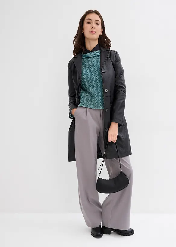 Pull oversize 100% coton, bonprix