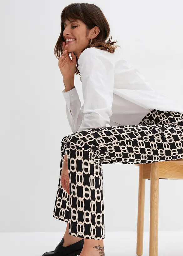 Pantalon en bengaline extensible, bonprix