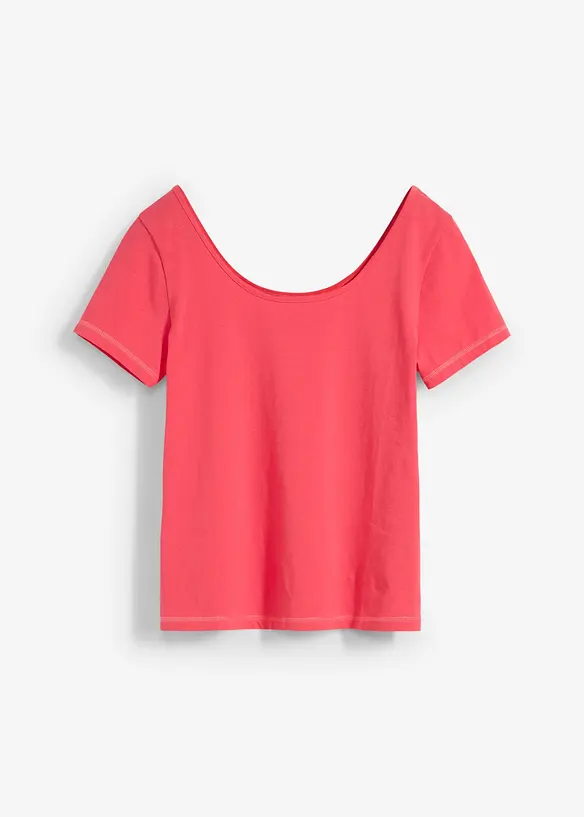 T-shirt à décolleté dos plongeant, bonprix