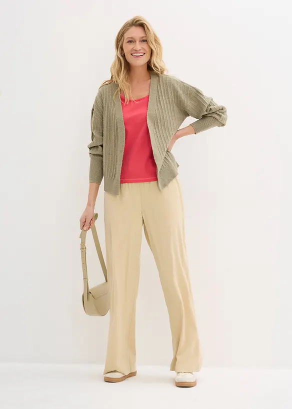 T-shirt à décolleté dos plongeant, bonprix