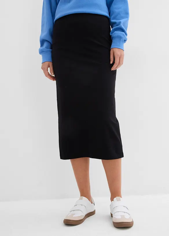 Lot de 2 jupes crayon en jersey, bonprix