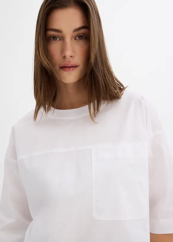 Blouse en jersey oversize, bonprix