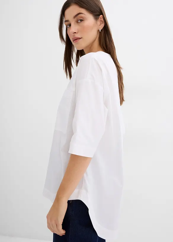 Blouse en jersey oversize, bonprix