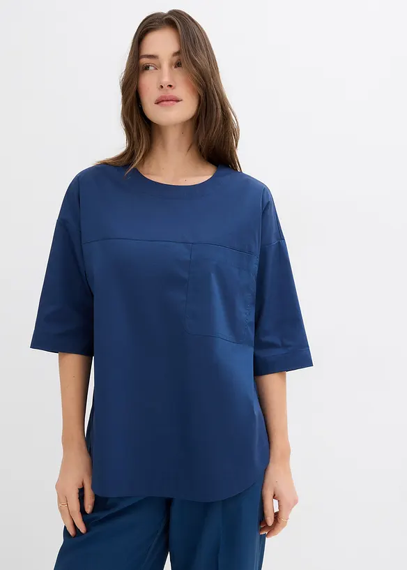 Blouse en jersey oversize, bonprix