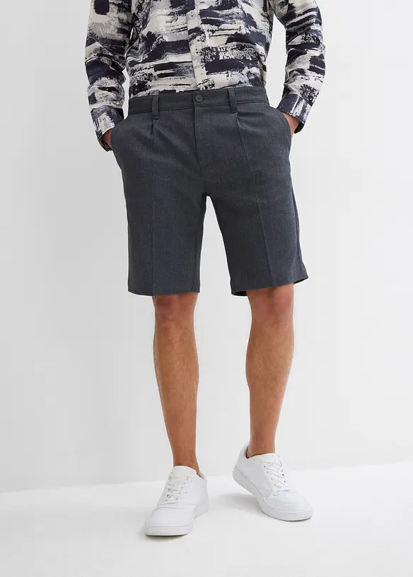 Bermuda chino à pinces, loose, bonprix