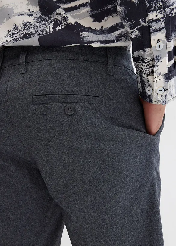 Bermuda chino à pinces, loose, bonprix