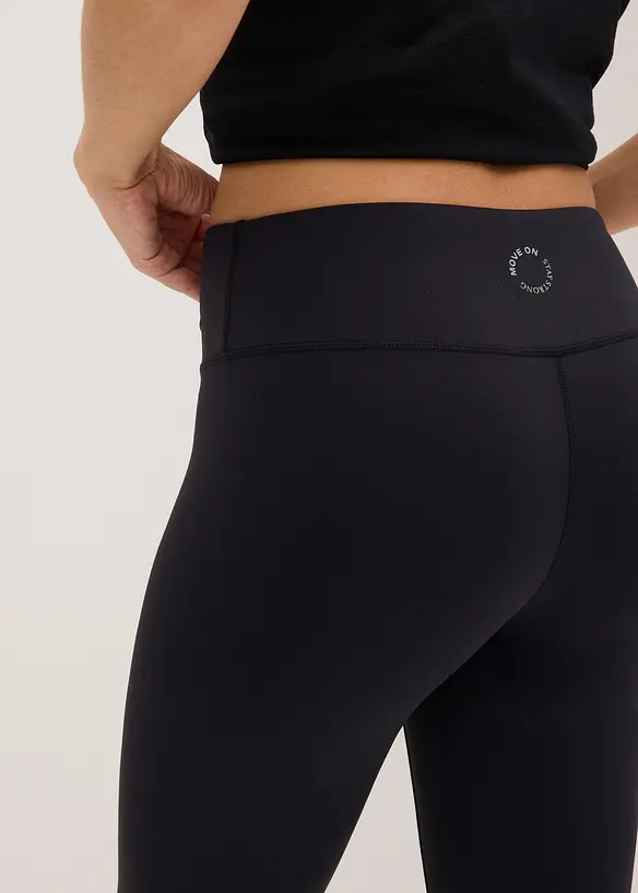 Legging 3/4 de sport ultra-léger à ceinture élastiquée, bonprix